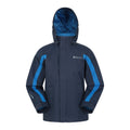 Marineblau - Front - Mountain Warehouse - "Samson II" Jacke, wasserfest für Kinder