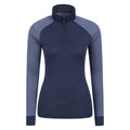 Marineblau - Front - Mountain Warehouse - Thermo-Top Reißverschluss für Damen