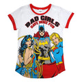 Weiß - Back - DC Comics Justice League Damen Pyjama Bad Womens