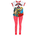 Weiß - Front - DC Comics Justice League Damen Pyjama Bad Womens