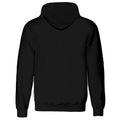 Schwarz - Back - Batman Herren Distress Logo Kapuzenpullover