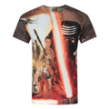 Bunt - Front - Star Wars Herren Force Awakens Heroes & Villains Sublimation T-Shirt