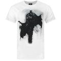 Weiß - Front - Arkham City Herren Batman Tower T-Shirt