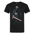 Schwarz - Front - Star Wars Herren The Force Awakens Kylo Ren T-Shirt