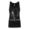 Schwarz - Front - Terminator Damen Tanktop Genisys Endoskeleton