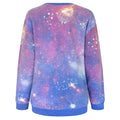 Bunt - Back - Star Wars Damen Sweatshirt mit kosmischem Design