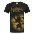 Schwarz - Front - Game Of Thrones Herren House Lannister T-Shirt