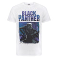 Weiß - Front - Marvel Black Panther Herren T-Shirt