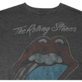 Schwarz - Side - Amplified offizielles Herren Rolling Stones USA Tour 2 T-Shirt