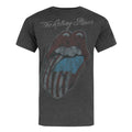 Schwarz - Front - Amplified offizielles Herren Rolling Stones USA Tour 2 T-Shirt