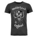 Anthrazit - Front - Amplified offizielles Herren Motorhead England T-Shirt