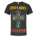 Dunkles Anthrazit - Front - Amplified offizielles Herren Guns N Roses Appetite For Destruction T-Shirt