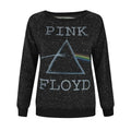 Schwarz - Front - Amplified - "Dark Side Of The Moon" Sweatshirt für Damen