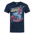 Blau - Front - Spider-Man offizielles Herren Im Your Hero T-Shirt