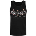 Schwarz - Front - Batman Offizielles Herren Arkham Knight Unterhemd