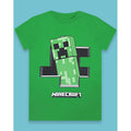 Grün - Side - Minecraft - "Inside" T-Shirt für Jungen