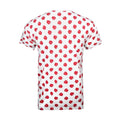 Rot-Weiß - Back - Bloc 28 - "Fist Pattern" T-Shirt für Herren