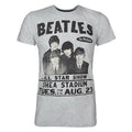 Grau - Front - Amplified - Beatles T-Shirt für Herren