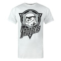 Weiß - Front - Star Wars - "Imperial Trooper" T-Shirt für Herren