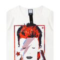 Weiß-Rot - Back - Amplified - "Aladdin Sane" T-Shirt für Herren