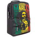 Schwarz - Back - Rock Sax - Rucksack "Roots Rock", Bob Marley