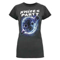 Anthrazit - Front - Amplified - T-Shirt für Damen