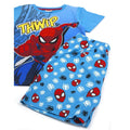 Blau - Side - Spider-Man - "Thwamm" Schlafanzug mit Shorts für Jungen