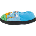 Blau-Schwarz - Back - Adventure Time - Jungen Hausschuhe