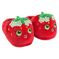 Rot - Side - Shopkins - Kinder Hausschuhe "Novelty", Erdbeere