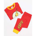 Rot - Side - The Flash - Schlafanzug, Leuchtet im Dunkeln für Kinder