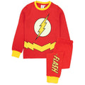 Rot - Front - The Flash - Schlafanzug, Leuchtet im Dunkeln für Kinder