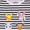 Schwarz-Weiß - Side - Pokemon - T-Shirt für Mädchen