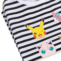 Schwarz-Weiß - Lifestyle - Pokemon - T-Shirt für Mädchen
