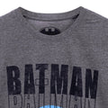 Grau-Blau - Side - Batman - T-Shirt für Herren