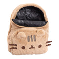 Beige - Side - Pusheen - Rucksack, 3D, Kunstfell