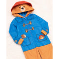 Blau-Braun-Rot - Side - Paddington Bear - Jumpsuit mit Kapuze für Kinder