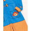 Blau-Braun-Rot - Pack Shot - Paddington Bear - Jumpsuit mit Kapuze für Kinder