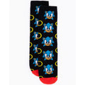 Blau-Schwarz-Grau - Side - Sonic The Hedgehog - Socken für Herren-Damen Unisex (3er-Pack)