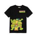 Schwarz-Grau meliert - Back - Teenage Mutant Ninja Turtles - T-Shirt für Kinder (2er-Pack)