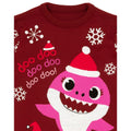 Rot - Pack Shot - Baby Shark - Pullover für Damen - weihnachtliches Design