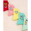 Gelb-Grün-Rot-Blau - Back - SpongeBob SquarePants - Socken für Herren-Damen Unisex (5er-Pack)