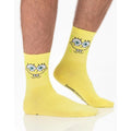 Gelb-Grün-Rot-Blau - Side - SpongeBob SquarePants - Socken für Herren-Damen Unisex (5er-Pack)