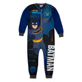 Schwarz-Blau - Front - Batman - Schlafanzug für Kinder