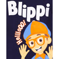 Marineblau - Pack Shot - Blippi - "Hello" T-Shirt für Kinder