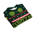 Grün - Back - Teenage Mutant Ninja Turtles - Pullover für Herren-Damen Unisex