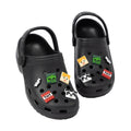 Schwarz - Lifestyle - Minecraft - Kinder Clogs, Anhänger