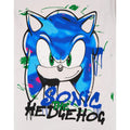 Grau-Schwarz - Back - Sonic The Hedgehog - "Skater" T-Shirt für Jungen Langärmlig