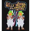 Schwarz - Back - Willy Wonka & The Chocolate Factory - T-Shirt für Herren  kurzärmlig