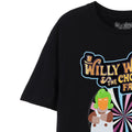 Schwarz - Side - Willy Wonka & The Chocolate Factory - T-Shirt für Herren  kurzärmlig