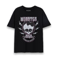 Schwarz - Front - Monster High - "World Tour" T-Shirt für Damen